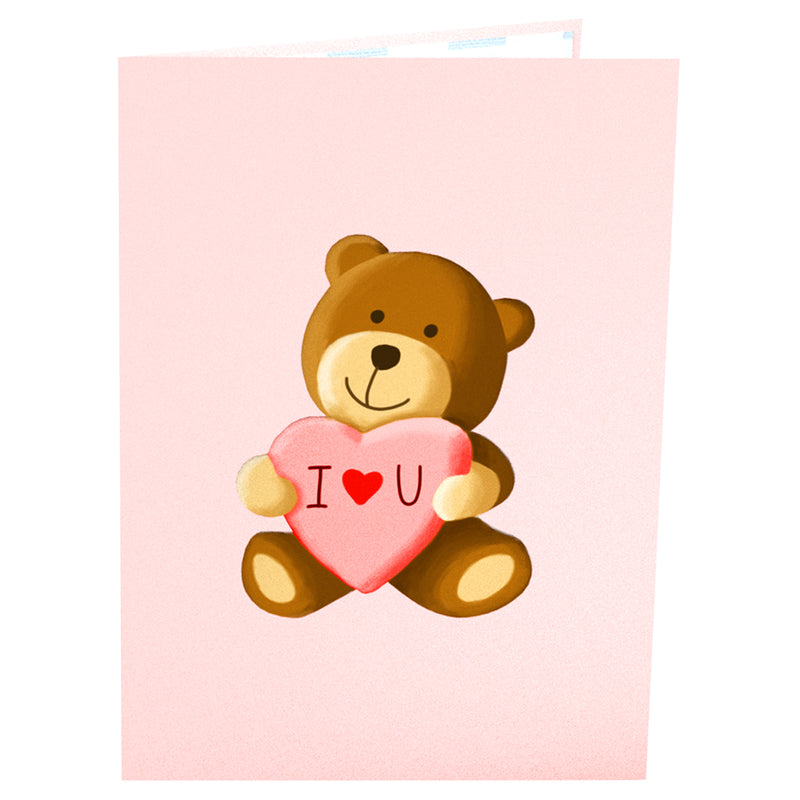 Bad Bear Inappropriate 3D Greeting Card